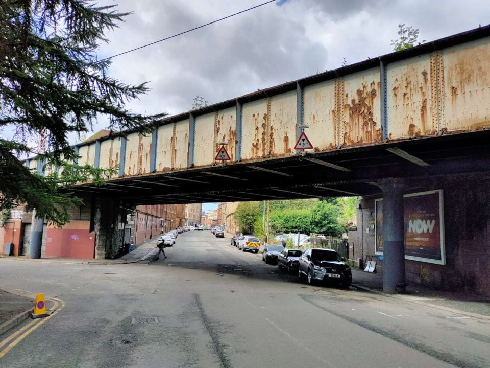 Bell Street bridge Glasgow