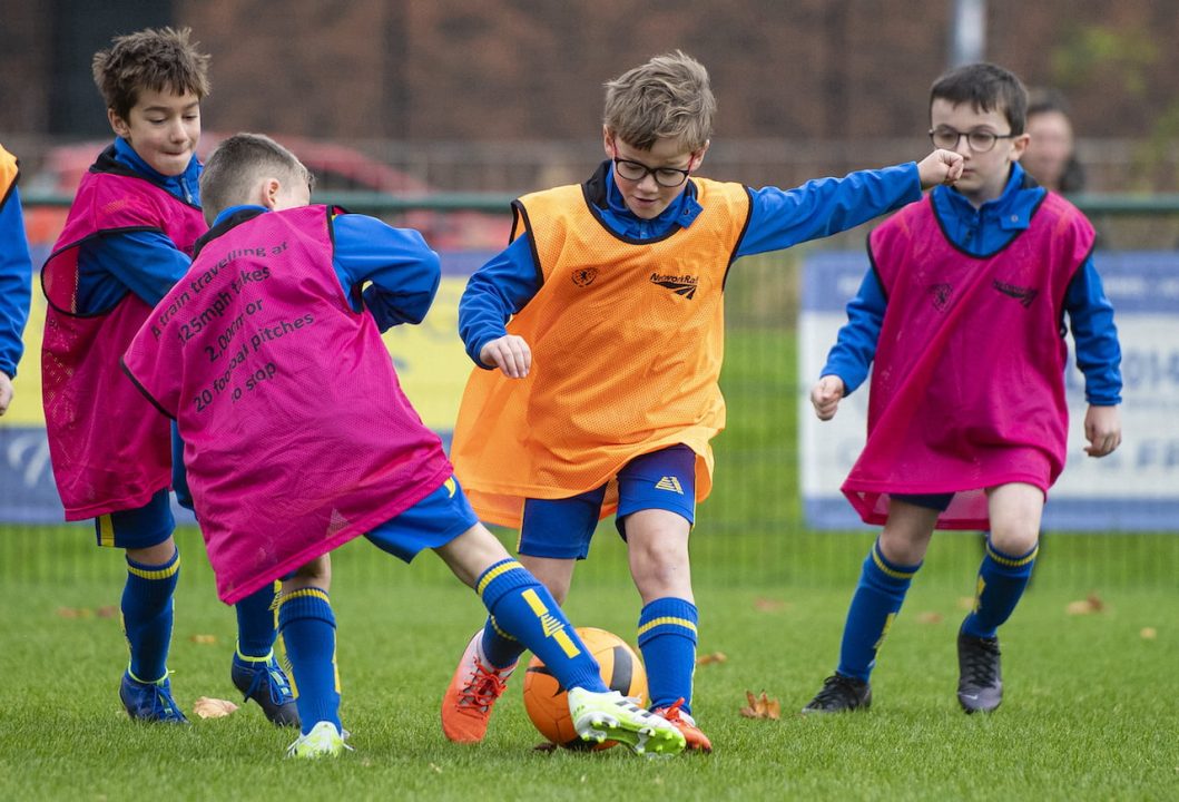 Network Rail teams up with Scottish FA to send out rail safety messages