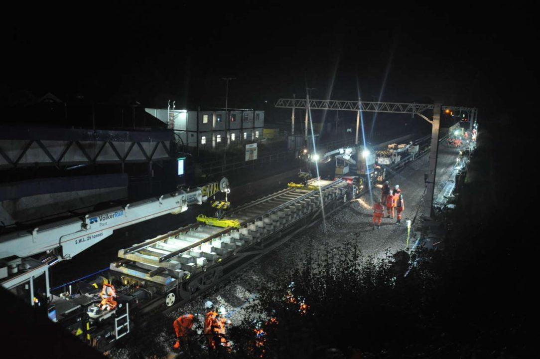 Track upgrades, York to Chruch Fenton