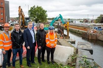 Rotherham gets a new multi-million-pound flood barrier