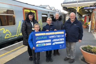 Merseyrail stations displays art work by young rail enthusiasts