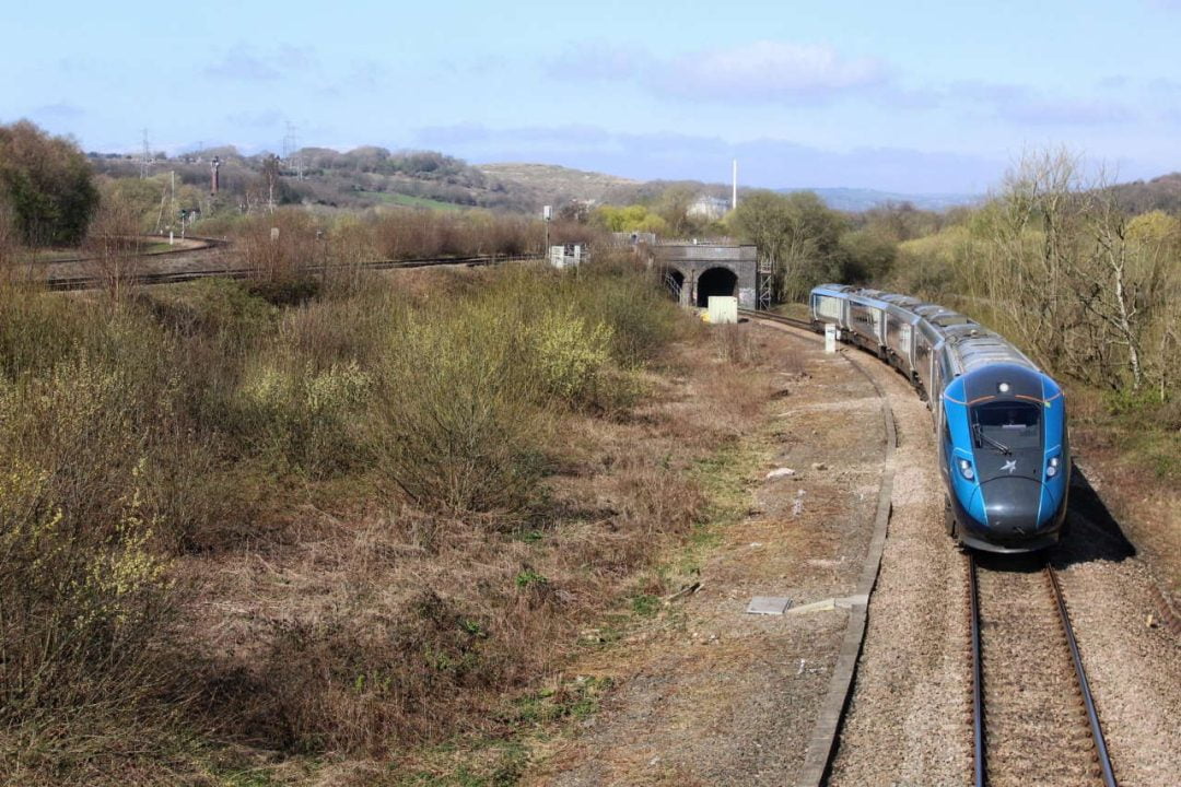 TransPennine Express 802 between Leeds and Manchester