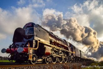 Steam locomotive 6233 Duchess of Sutherland to visit Plymouth this Sunday