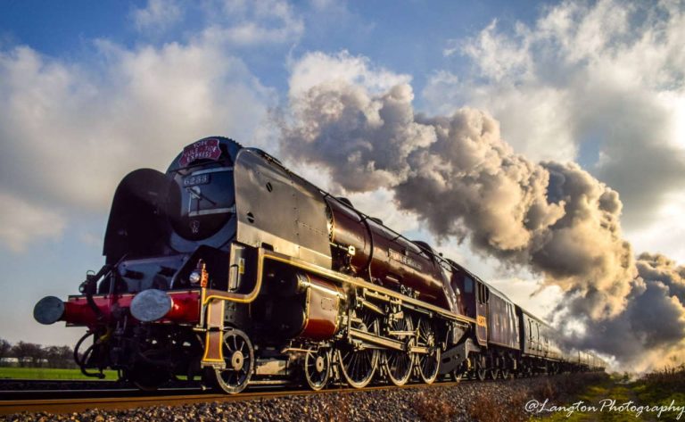 6233 Duchess of Sutherland heading for York