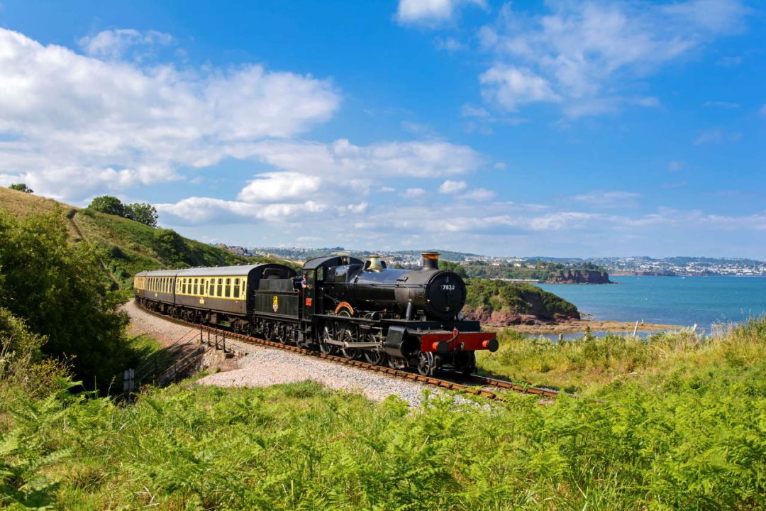 Dinmore Manor during an earlier visit to our neighbouring railway the Dartmouth Steam Railway and Riverboard Company