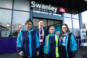 Southeastern unveil £5.5 million Swanley railway station upgrade