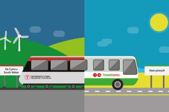 Integrated rail and bus ticket for travel between South Wales and Aberystwyth