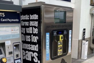 South Western Railway installs ape2o water machines at Vauxhall and Richmond