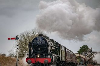 Steam locomotive 46115 Scots Guardsman to visit Liverpool, Sheffield and Scarborough this Saturday