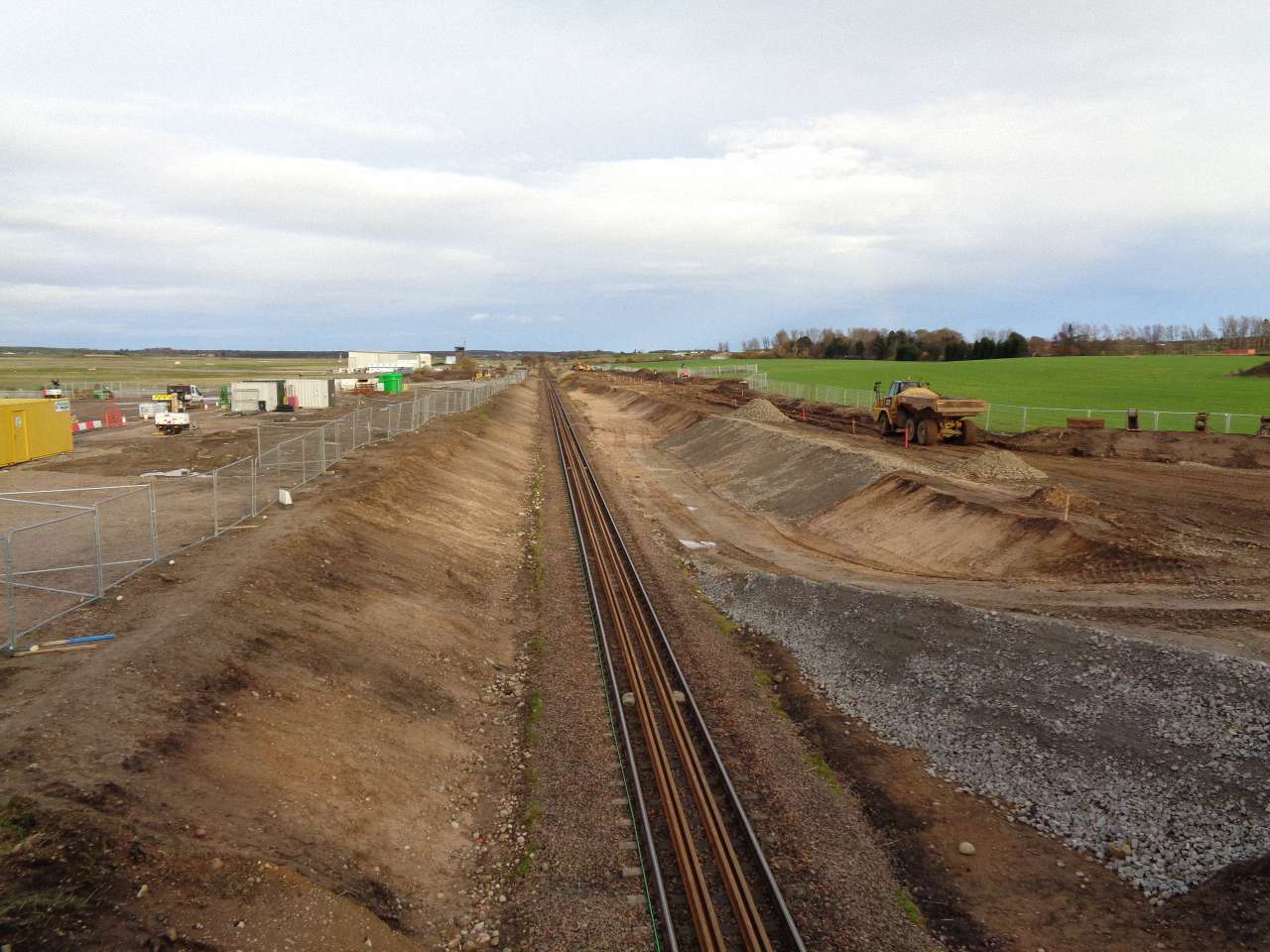 Update on construction of new Inverness Airport station