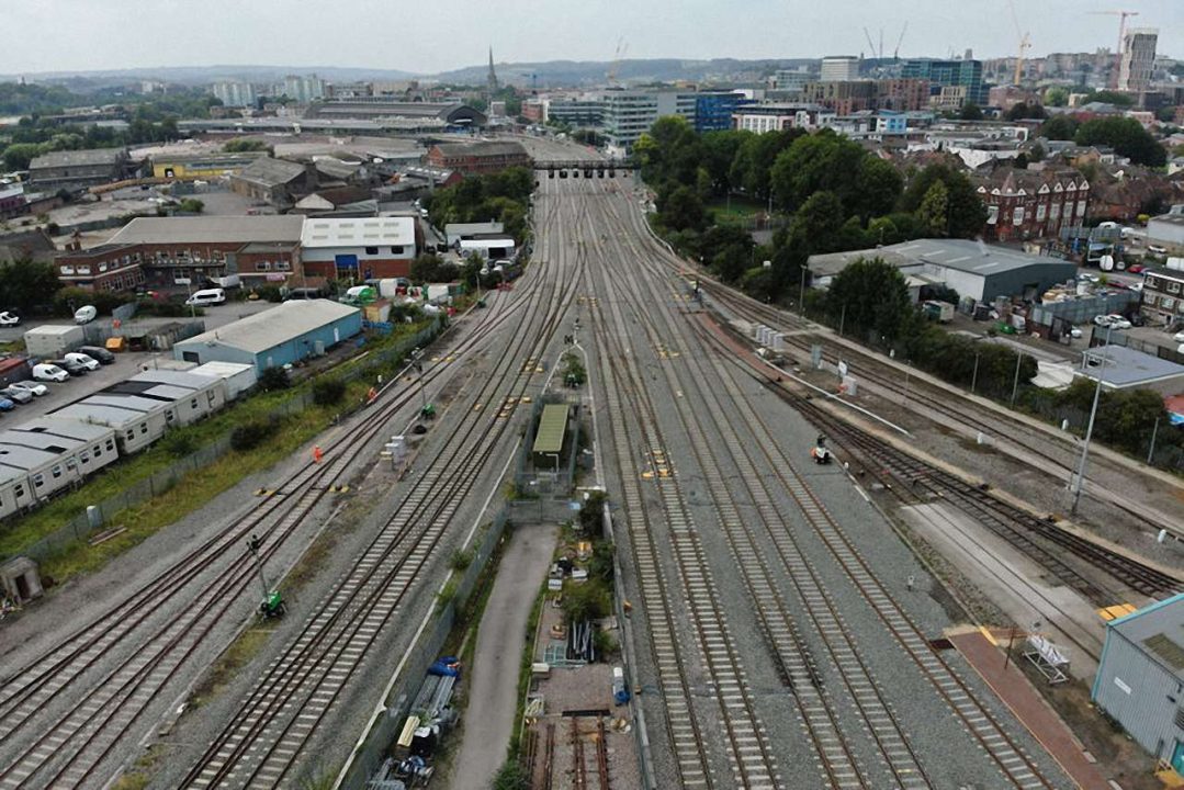 A huge £22m will be spent improving the railway inA huge £22m will be spent improving the railway including in Bristolcluding in Bristol