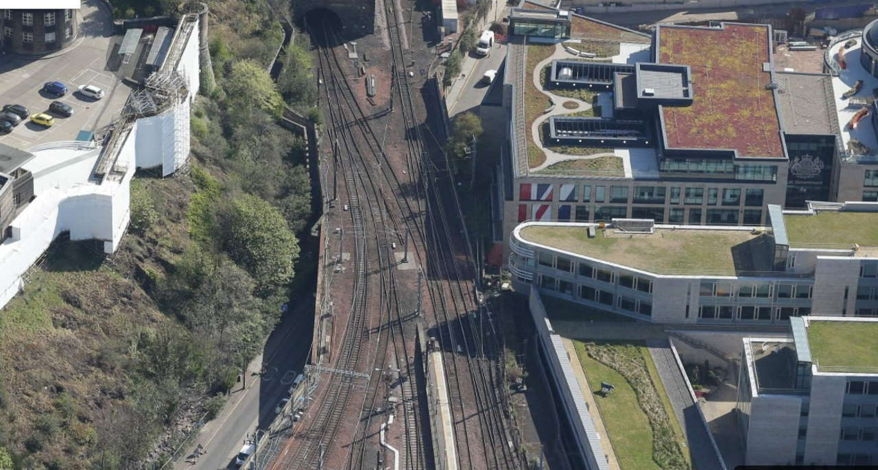 Calton New Street bridge works