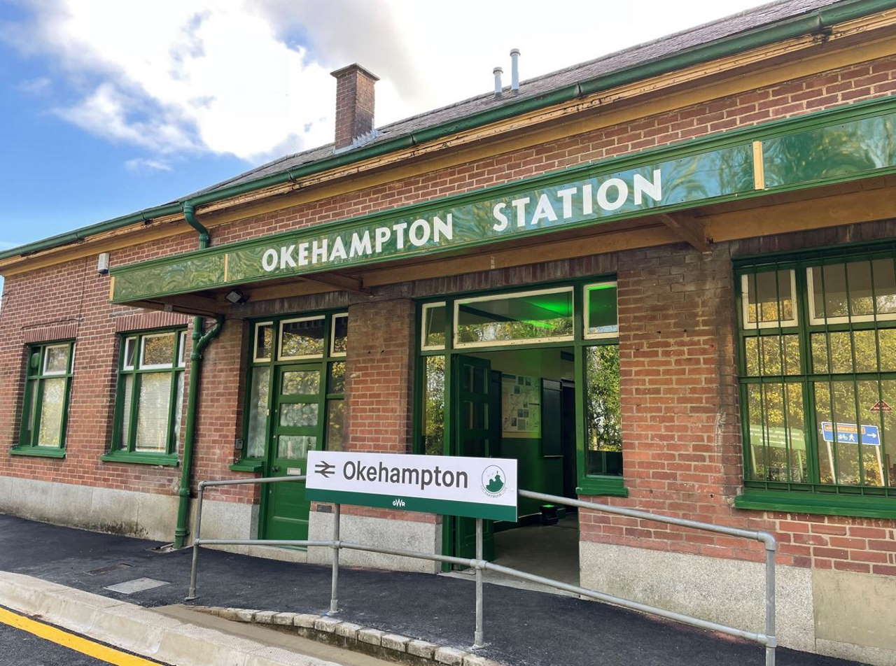 Okehampton aStation Entrance