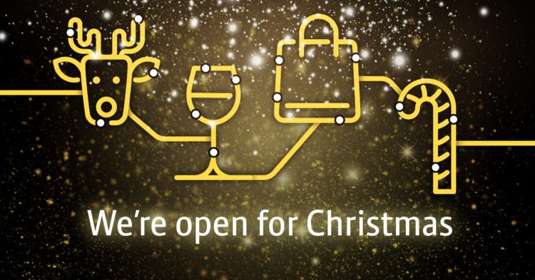 Open for Christmas campaign image