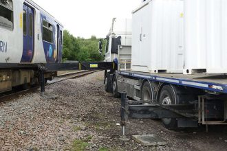 RAIB reveals its Safety Digest following a train striking part of a lorry at Penistone