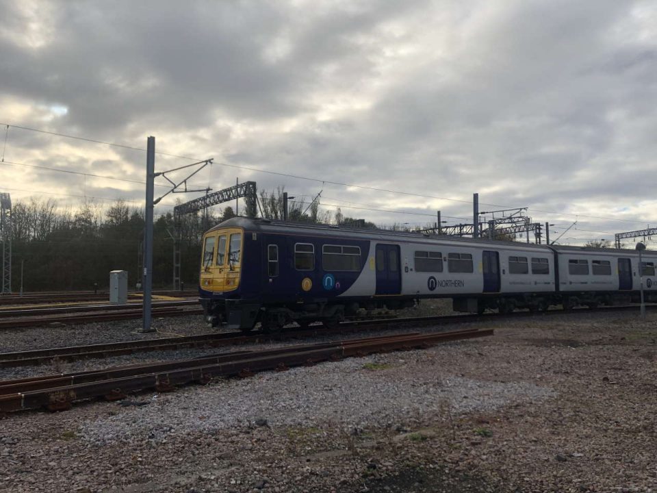 Water-Trak on Northern train