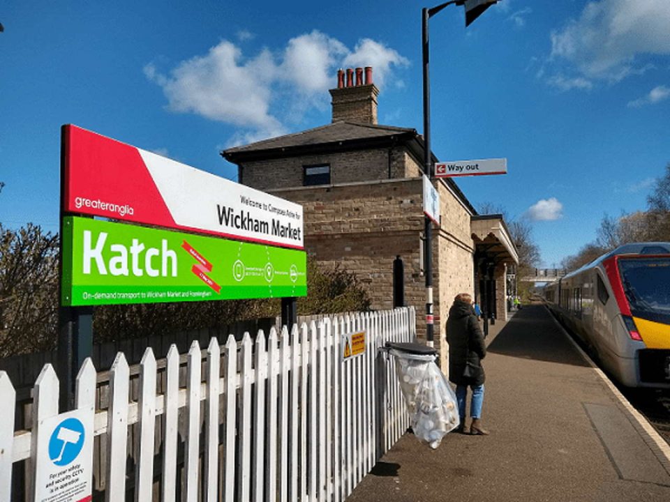 Wickham Market train station