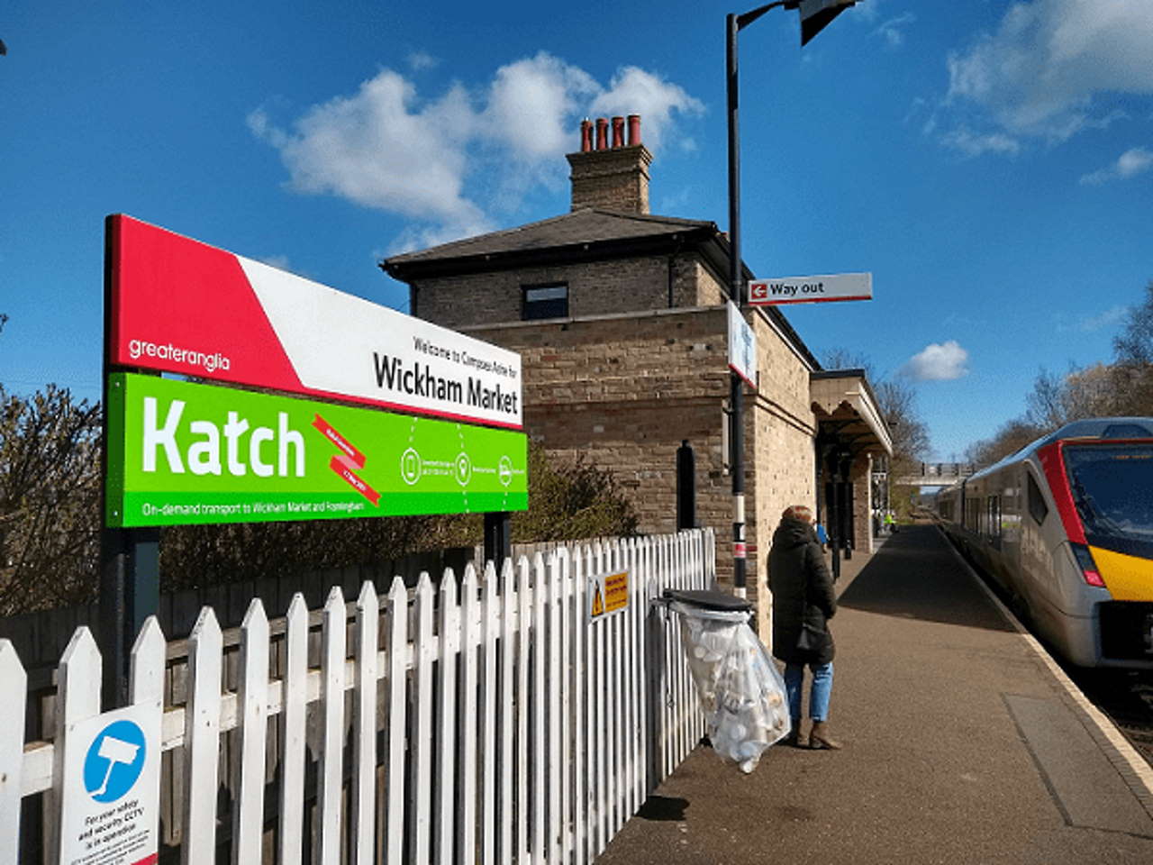 Wickham Market railway station