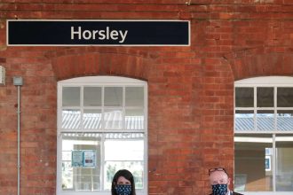 PAW-SOME! SWR relents so George the dog can return to Horsley station