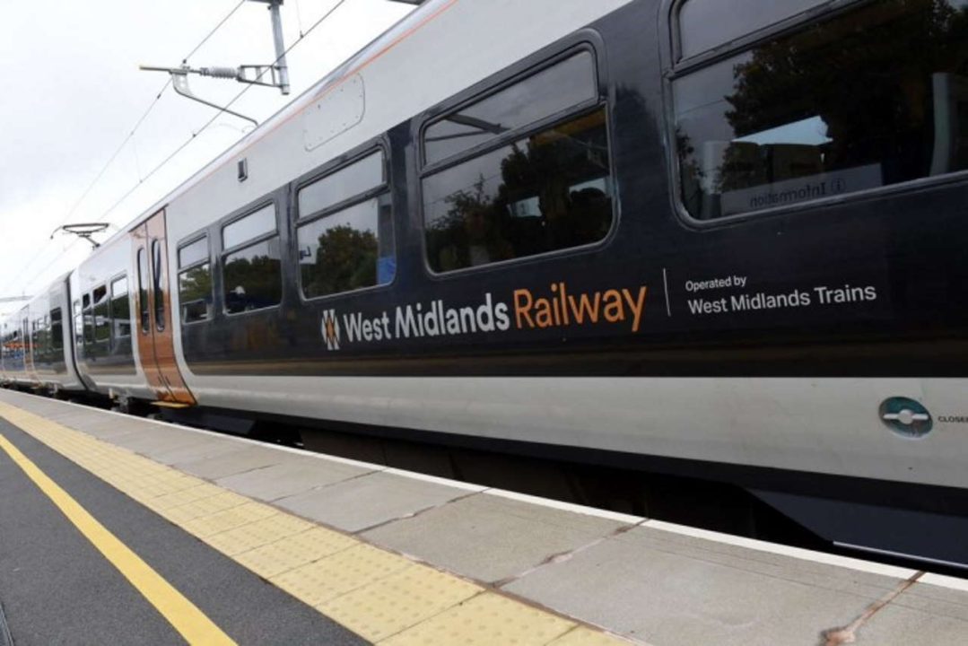 west midlands railway train