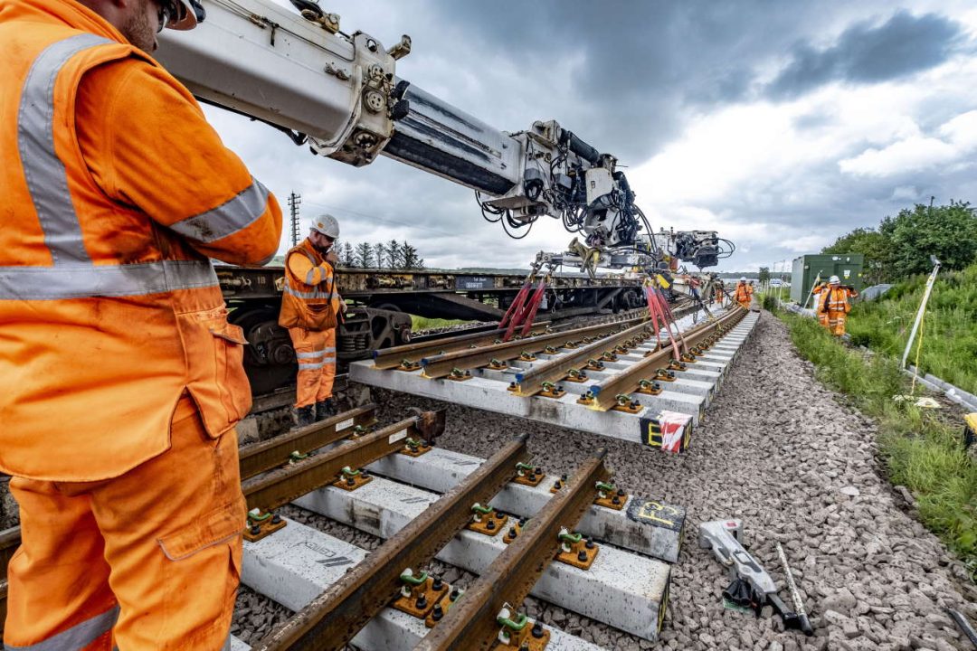 Aberdeen Inverness double-tracking works