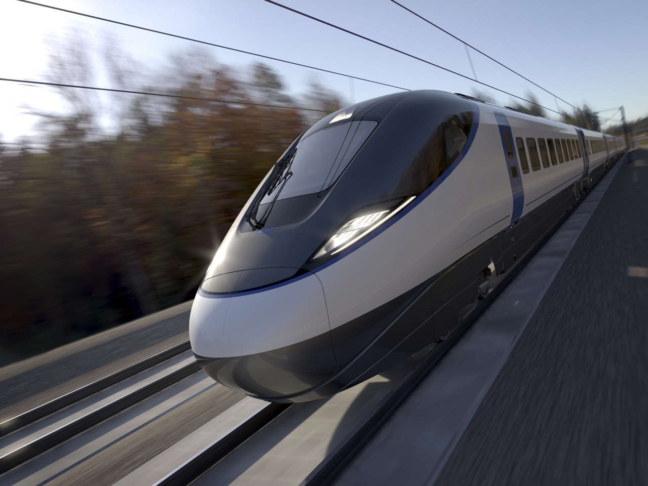 HS2 Train Visualisation