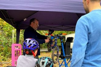 Free cycle health checks at railway stations in South West Surrey