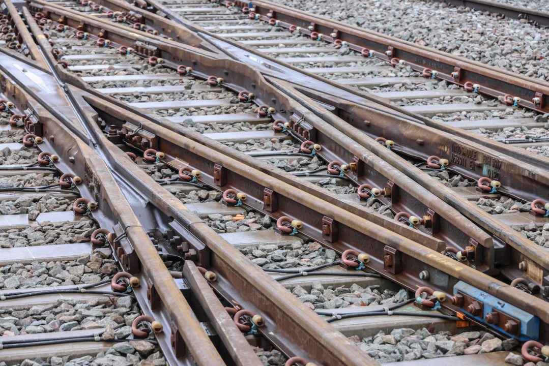 New track layout at Leeds station