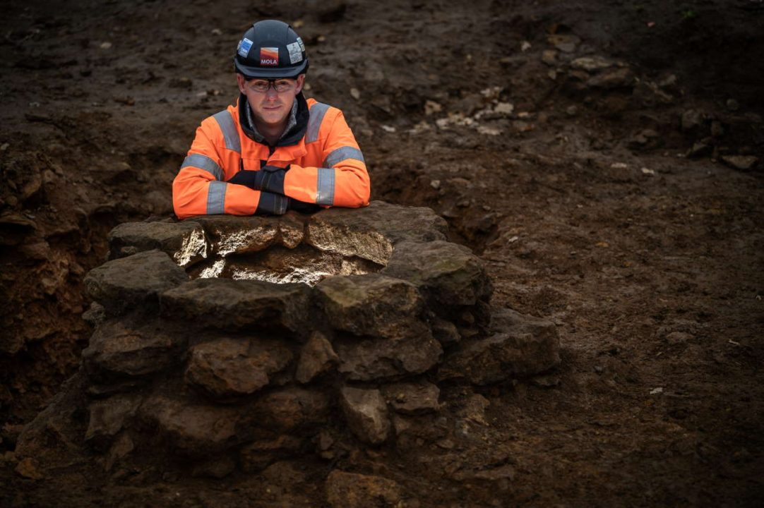 Roman well uncovered during the archaeological excavation of a Roman trading settlement, Blackgrounds, South Northamptonshire