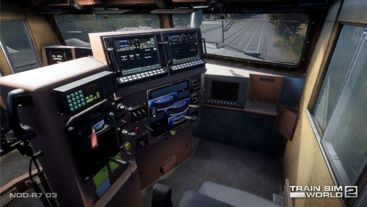 Aboard a Norfolk Southern GE ES44AC, players can take the throttle of the modern 4,400-horsepower, six-axle diesel, and work in a realistic cab with a full range of authentic and interactive controls.