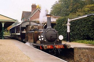 Bluebell Railway sees the return of steam locomotive Fenchurch this half term!