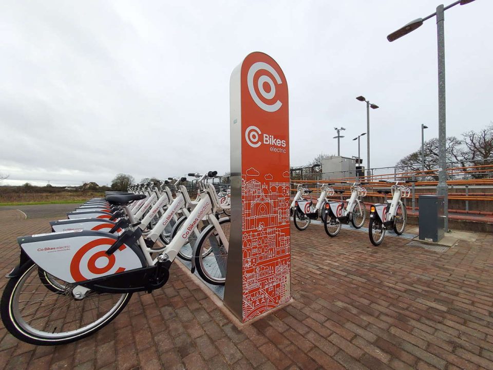 SWR installs e-Bikes at Cranbrook and Honiton stations