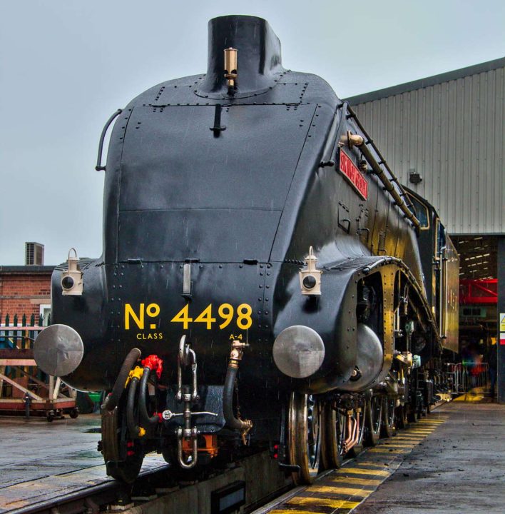 60007 Sir Nigel Gresley on display in Crewe