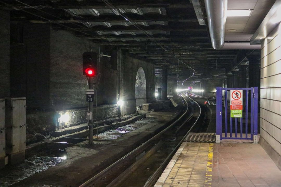 Argyle tunnel works