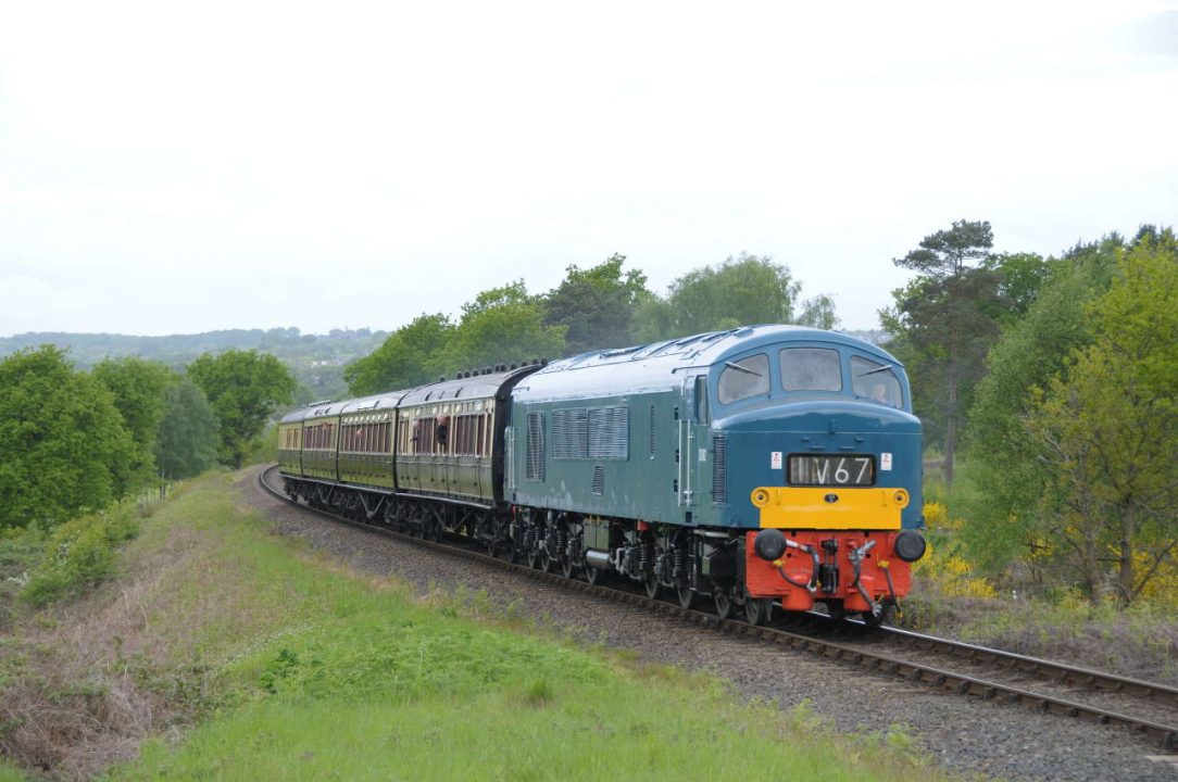 Class 46 No D182 (46045) at the SVR 2016 Diesel Gala, credit Ian Murray