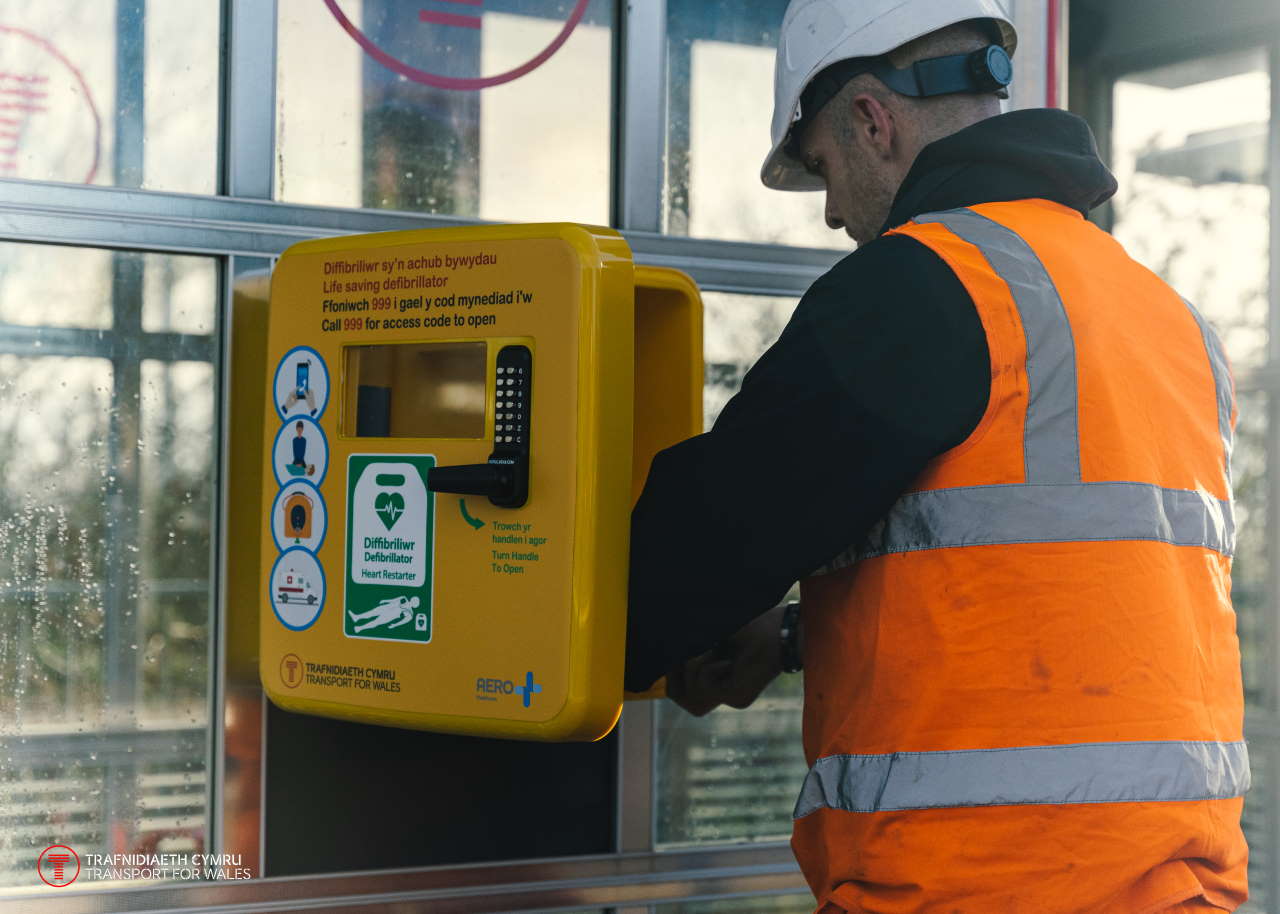 Defibrillator Wales