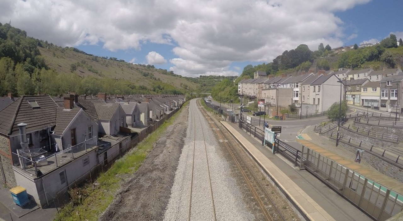 Ebbw Vale Line investment - Llanhilleth station