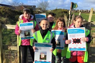 School children persuade Network Rail to improve level crossing in North Wales