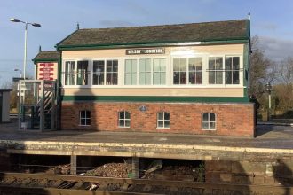 Historic Grade II-listed Cheshire signal box restored