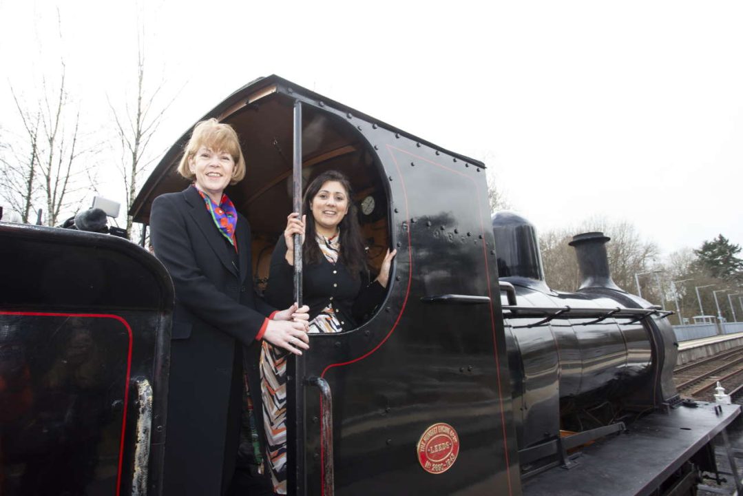 Wendy and Nusrat on board