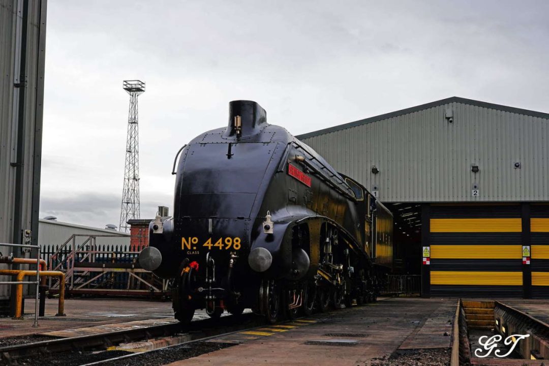 A4 60007 Sir Nigel Gresley at Crewe Depot