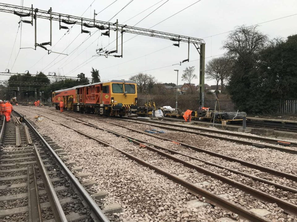 Bishop Stortford track renewal