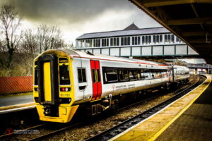 Class 158 at Llandudno Junction