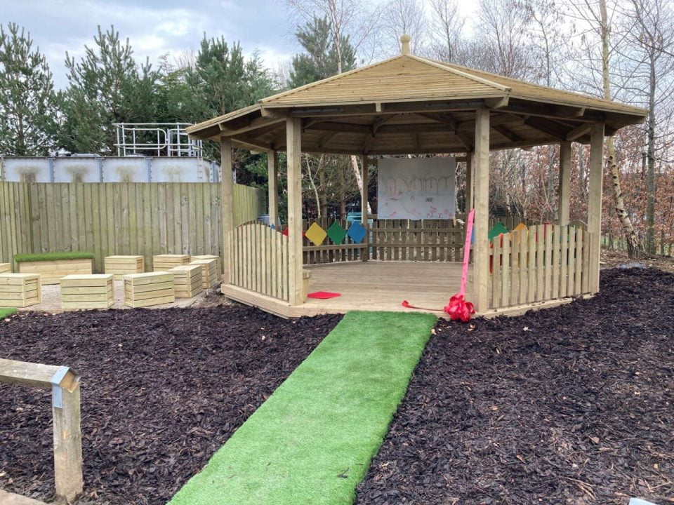 New outdoor STEM classroom