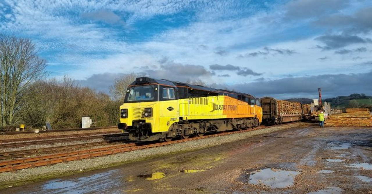 Colas Rail Timber Trial