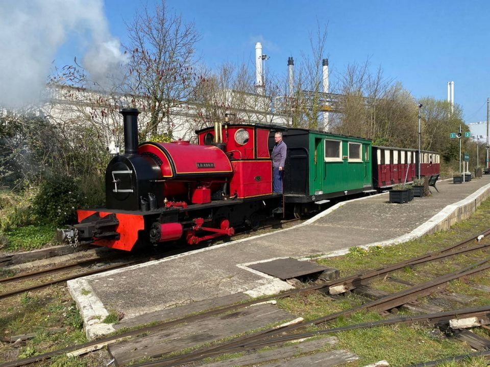 Leader on the Sittingbourne and Kemsley Light Railway