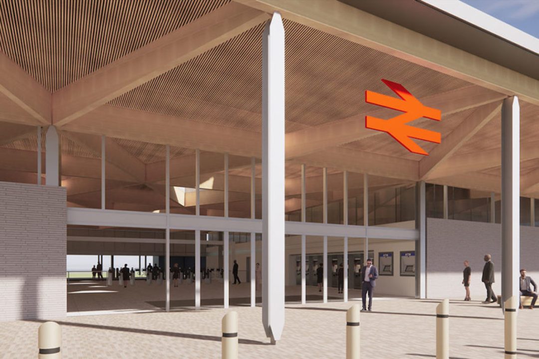 Beaulieu Station Artist Visual Impression - Entrance