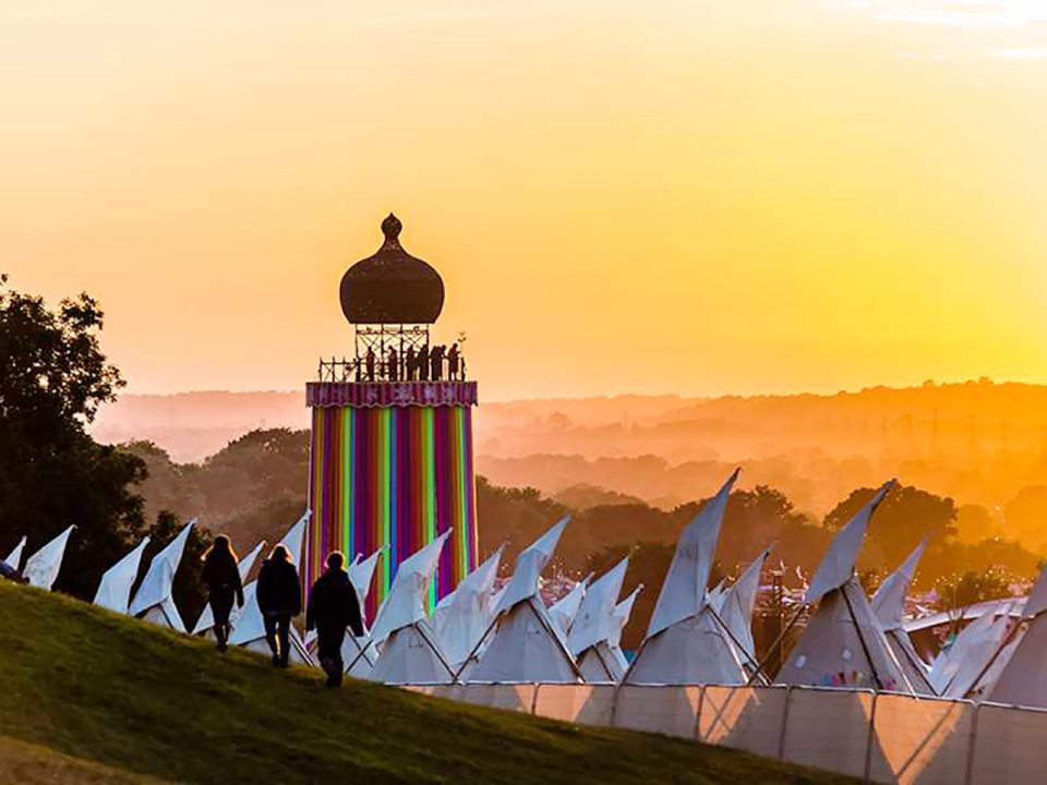 Glastonbury Sunset