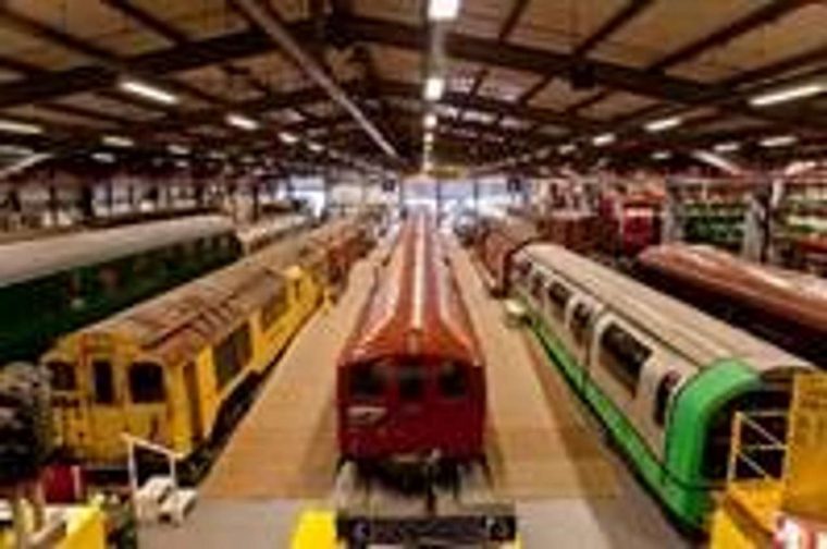 Open Days At London Transport Museum S Store And Poster Collection   Locos At Ltm 760x504 