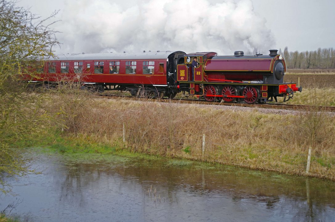 No 22 at the Nene Valley Railway